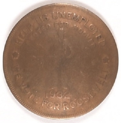 Roosevelt Republican Depression Coin