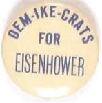 Dem-Ike-Crats for Eisenhower