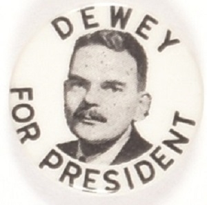 Dewey for President Picture Pin