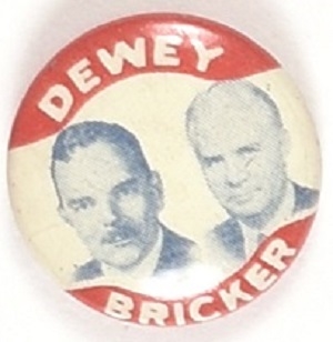 Dewey and Bricker Litho Jugate