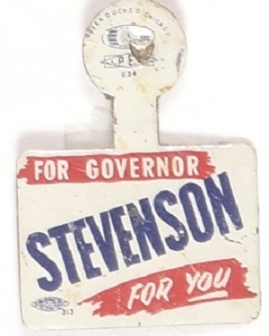 Stevenson for Governor Tab