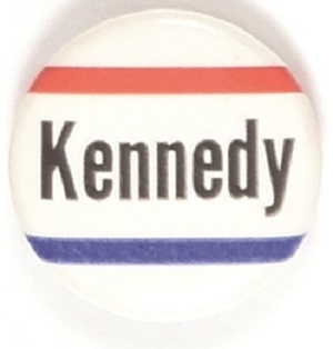 Robert Kennedy Red, White, Blue Celluloid