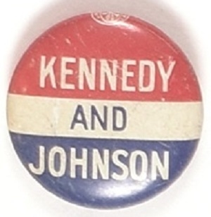 Kennedy and Johnson RWB Litho
