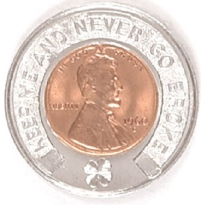 Nixon Never Go Broke Coin