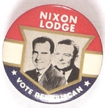 Nixon. Lodge Vote Republican Jugate
