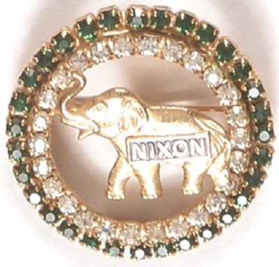 Nixon Green Jewelry Brooch
