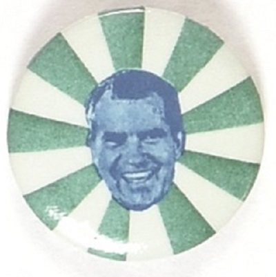 Richard Nixon Green Rays Design