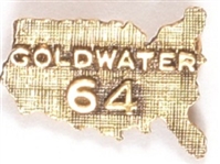 Goldwater 64 Metal USA Pin
