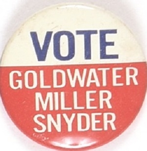 Goldwater, Miller, Snyder Kentucky Coattain
