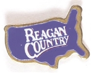 Reagan Country USA Clutchback Pin