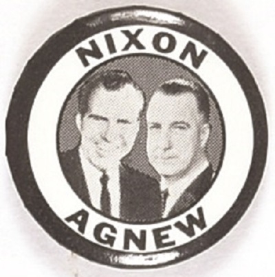 Nixon, Agnew Black Jugate