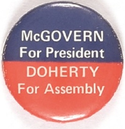 McGovern for President, Doherty for Assembly
