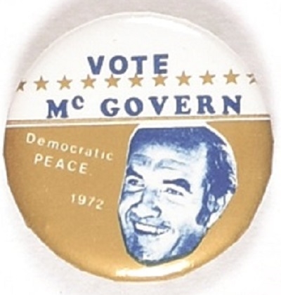 Vote McGovern Democratic Peace