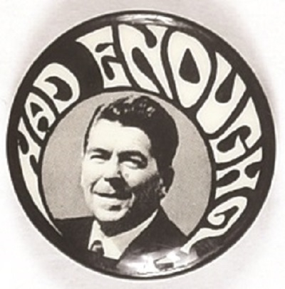 Reagan Had Enough?
