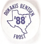 Dukakis, Bentsen, Frost Texas Coattail