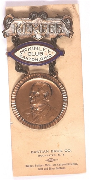 McKinley Canton Club Badge