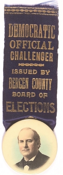 Bryan Bergen County Challenger Pin, Ribbon