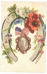 William Jennings Bryan Horseshoe Postcard 