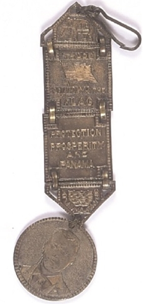 Theodore Roosevelt Mechanical Badge