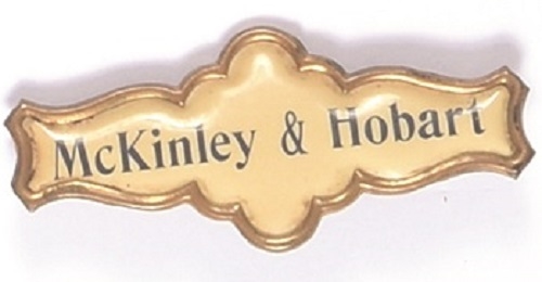 McKinley and Hobart Badge
