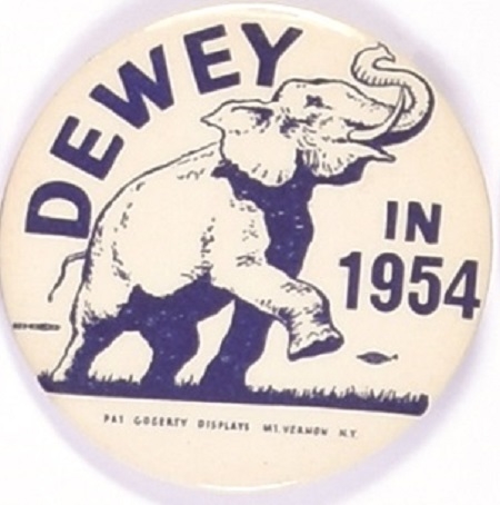 Dewey in 1954 New York Celluloid
