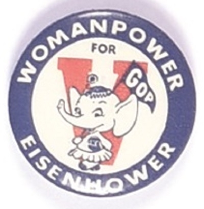 Eisenhower Woman Power Large Elephant