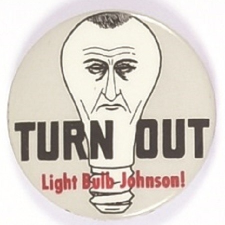 Turn Out Light Bulb Johnson