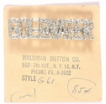 Goldwater Pinback with Original Card