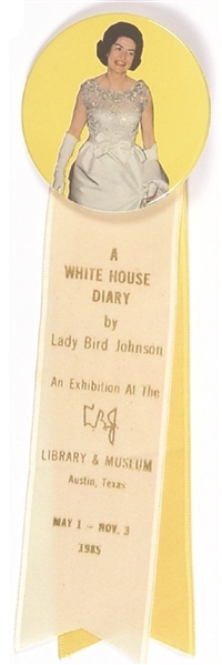 Lady Bird Johnson Pin and Ribbon