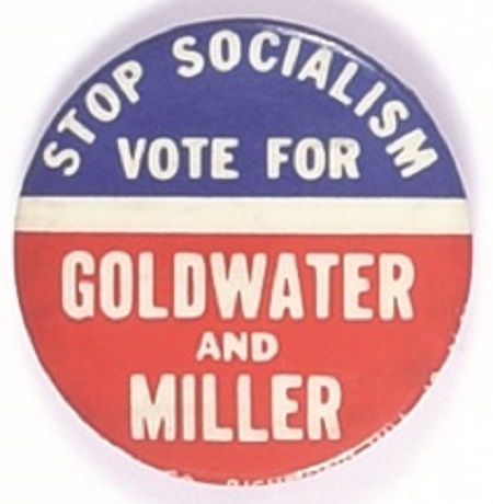 Stop Socialism Vote for Goldwater