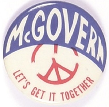 McGovern Broken Peace Sign