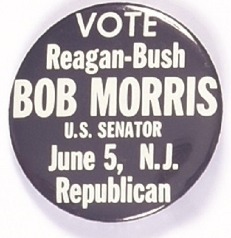 Reagan, Morris New Jersey Coattail