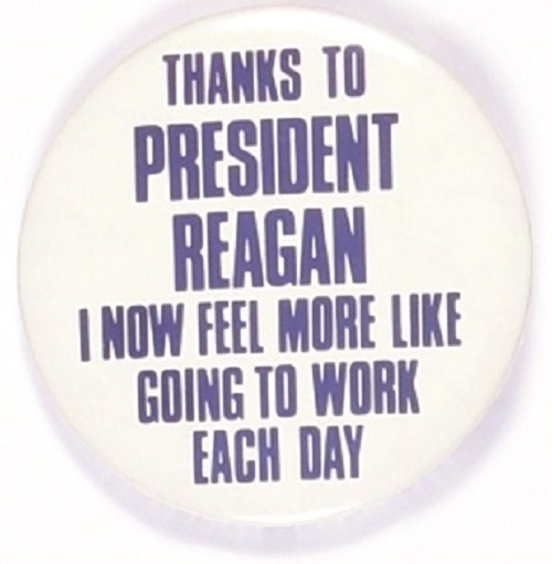 Thanks to President Reagan