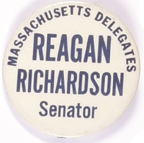 Reagan, Richardson Massachusetts Delegates