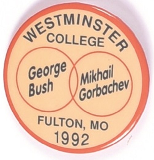 Bush, Gorbachev Westminster, Mo., Celluloid