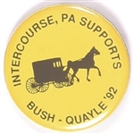 Intercourse, PA, supports Bush-Quayle