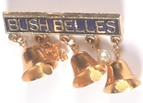 Bush Belles Metal Bells Pin
