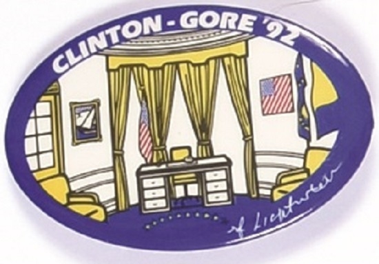 Clinton Oval Office Celluloid