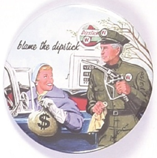 GW Bush Blame the Dipstick by Brian Campbell