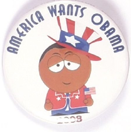 America Wants Obama South Park Celluloid