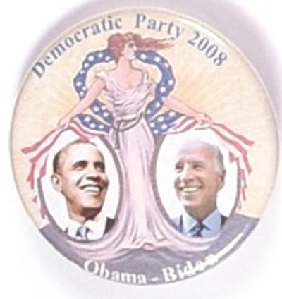 Obama, Biden Lady Liberty  Jugate