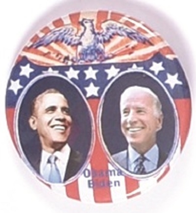 Obama, Biden Stars, Stripes, Eagle Jugate