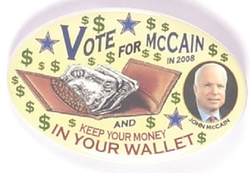 Vote McCain Keep Your Money