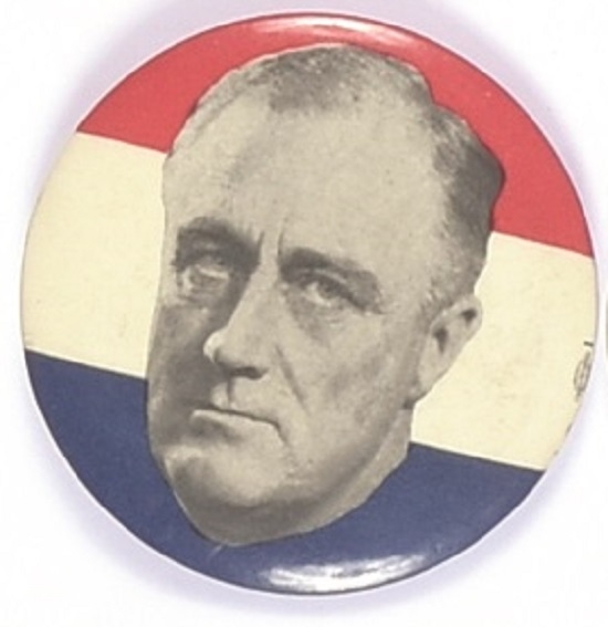 Franklin Roosevelt Floating Head, RWB Celluloid