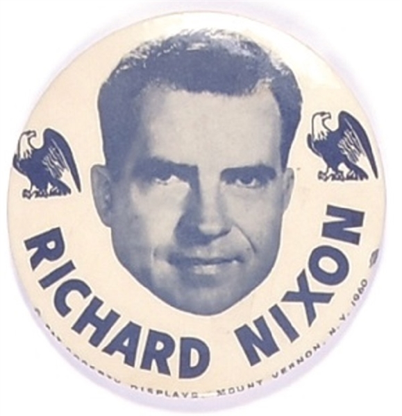 Nixon 4 Inch Eagles Pin