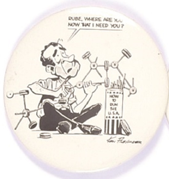 Nixon, Rube Goldberg Cartoon