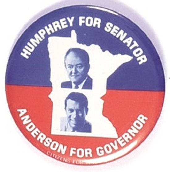 Humphrey, Anderson Minnesota Celluloid