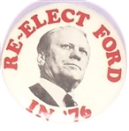 Re-Elect Ford Large Celluloid