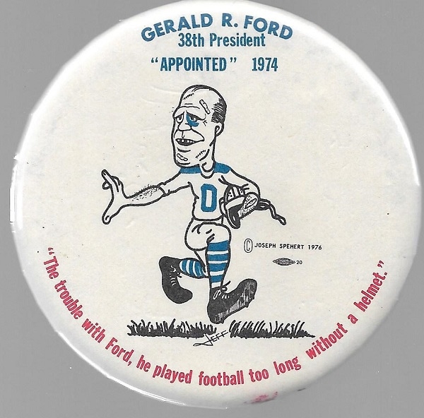Ford Playing Without a Helmet