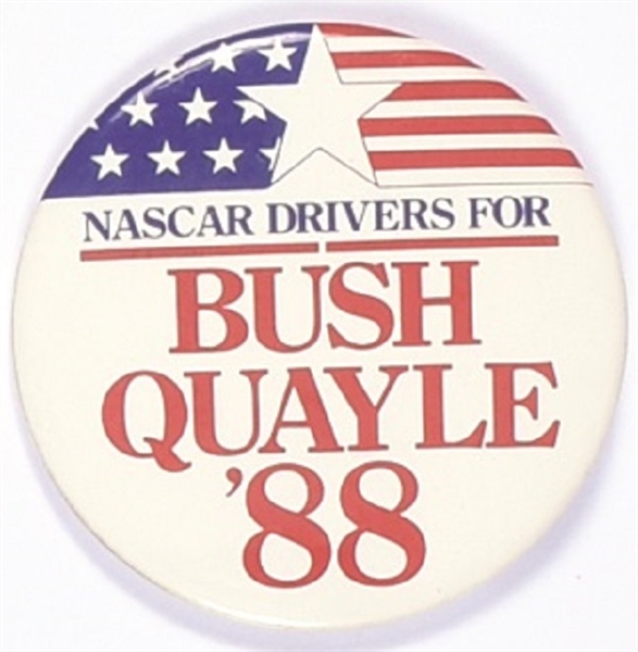 NASCAR Drivers for Bush, Quayle